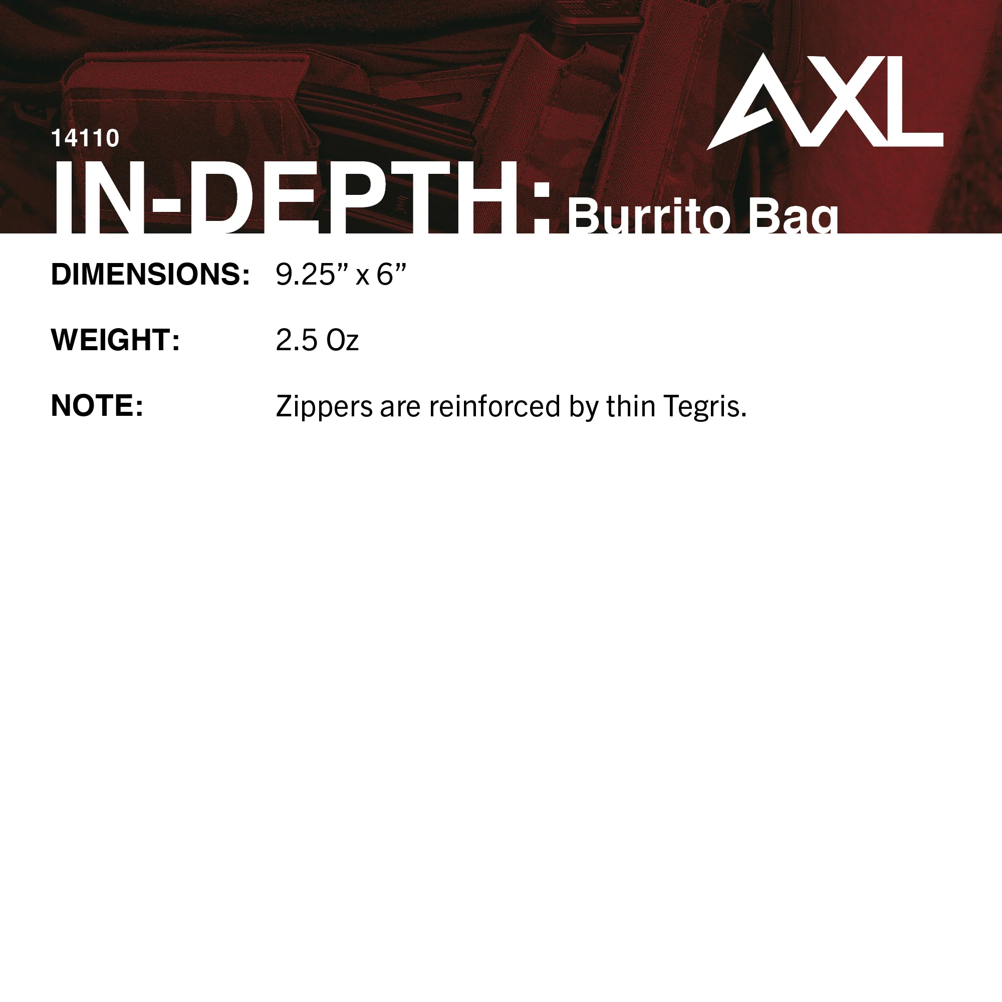 Burrito Bag – Low-Profile Admin Pouch - Image 6