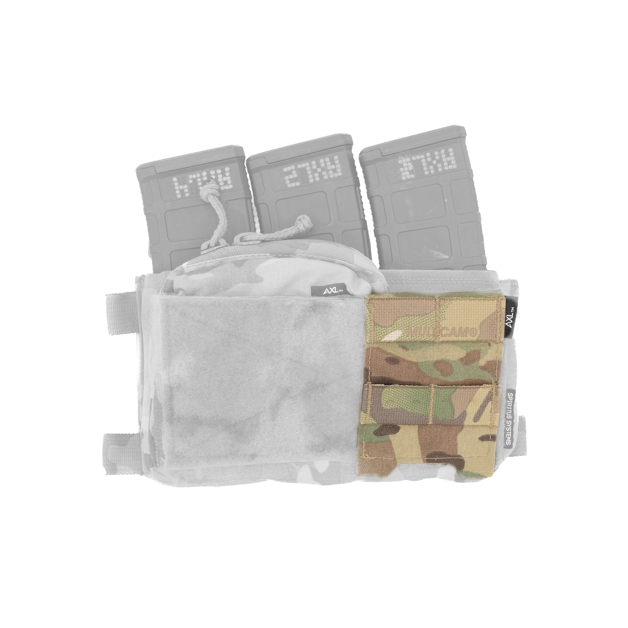 Half MOLLE Panel for Spiritus Systems Micro Fight Chest Rig - Image 3