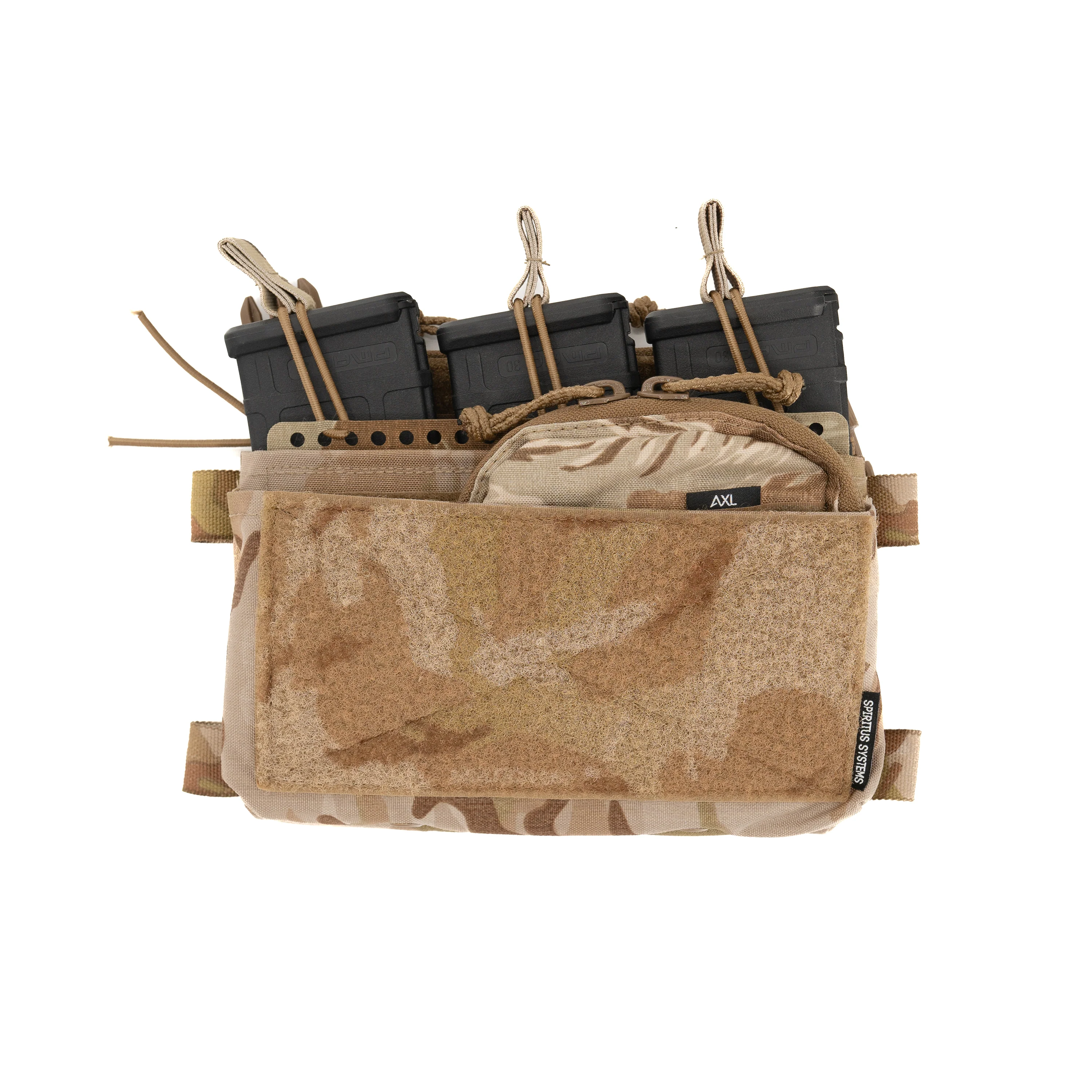Micro Fight Half Hi-Top Zipper Insert - Desert Tiger Stripe - Image 2