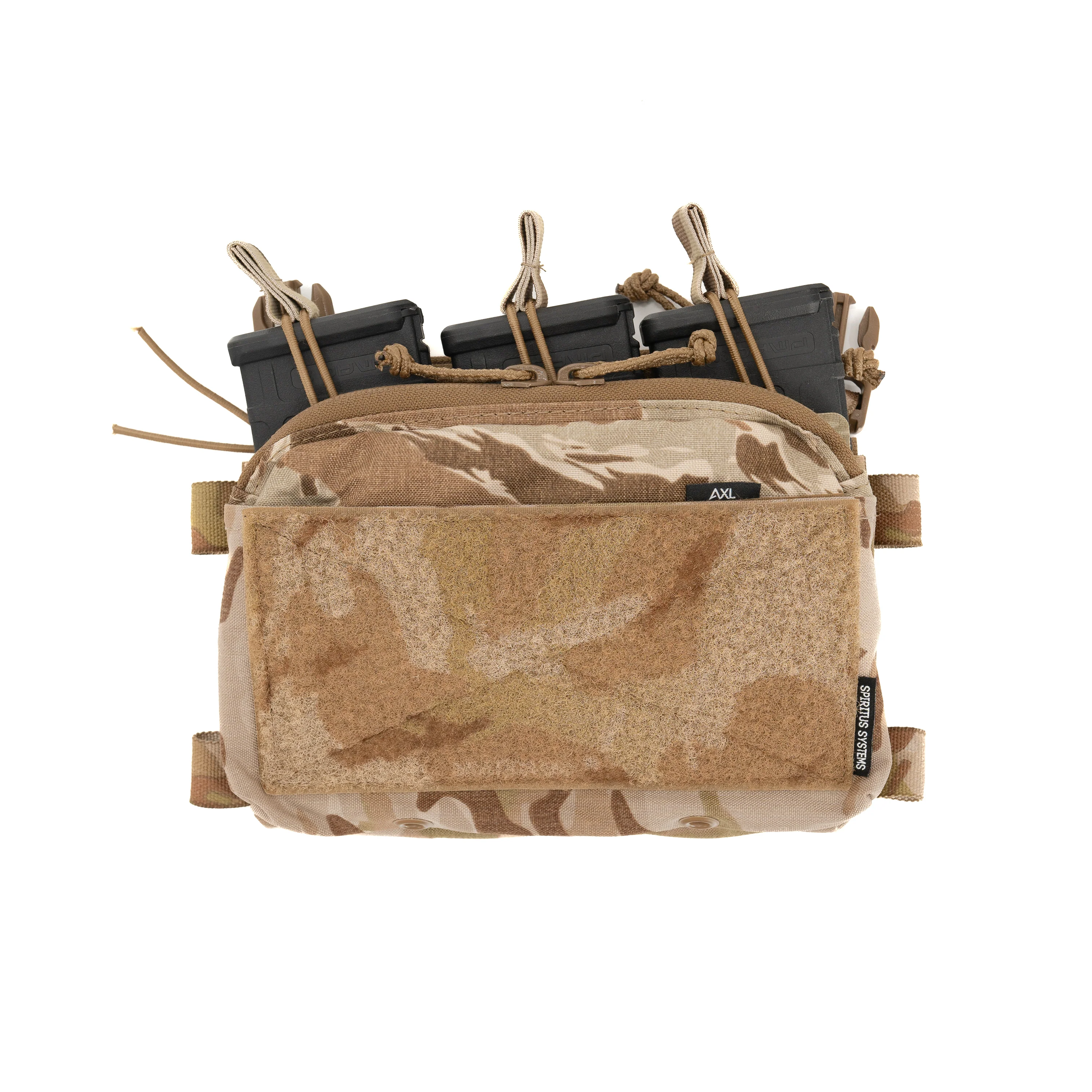Micro Fight Hi-Top Full Zipper Insert  - Desert Tiger Stripe - Image 2