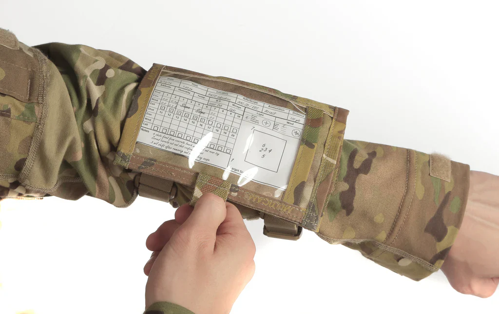 Tactical QB Sleeve-Arm DOPE Card Holder - Image 2