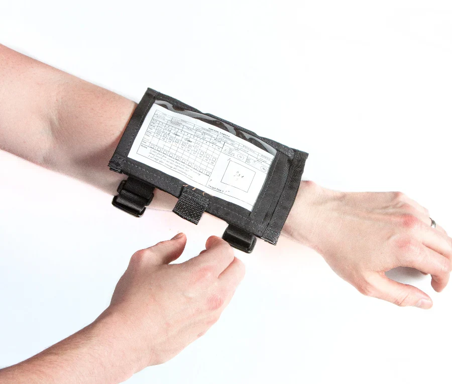 Tactical QB Sleeve-Arm DOPE Card Holder - Image 8